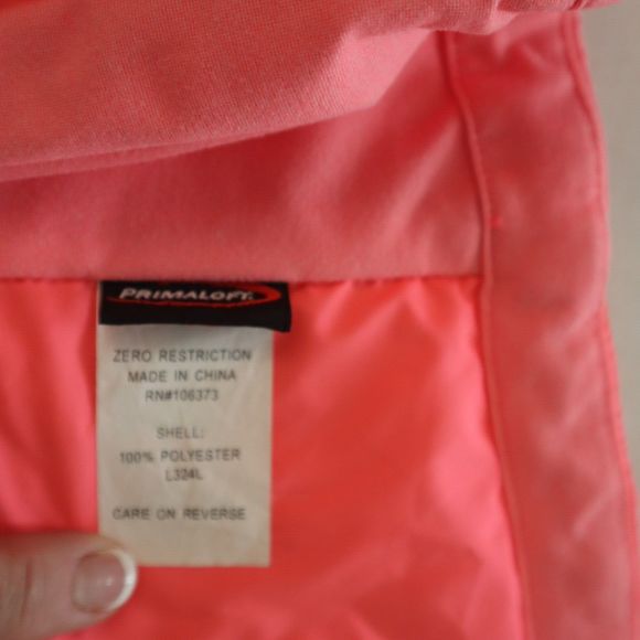 ZeroRestriction L324L Women's Sz Small Pink Primaloft Golf Tess Vest $118 - Picture 6 of 10